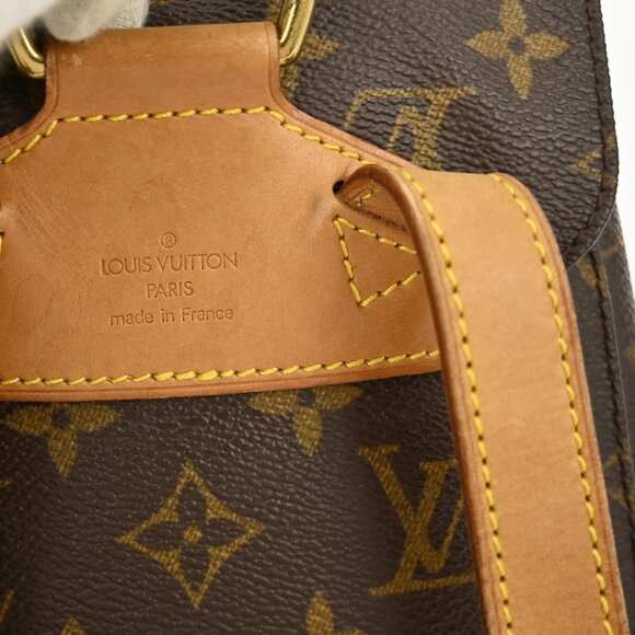 Louis Vuitton Montsouris MM Backpack Bag Purse Monogram M51136 SP1917 YQ01955 - Picture 5 of 9